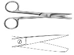 Nůžky hrot/tupé rovné 13cm